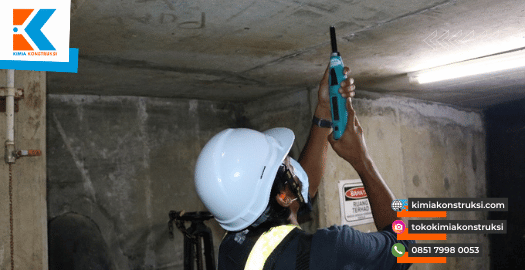 Pengujian Kuat Tekan pada Proyek Jembatan
