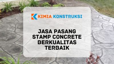 jasa pasang stamp concrete
